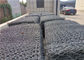 Casiers métalliques de mur de jardin de protection du sol de l'eau, cage en métal remplie de pierres