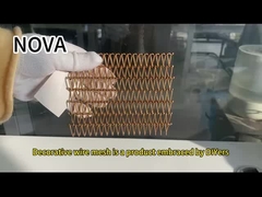 Maillage en aluminium à ouverture flexible résistance à la corrosion