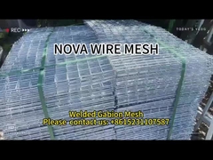 76.2*76.2mm Taille du trou barrière en gabion pour une protection respectueuse de l'environnement