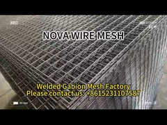 Boîtes de gabions soudés de haute qualité pour le contrôle de l'érosion et l'aménagement paysager