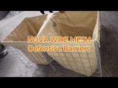 Murs de maillage soudés galvanisés de qualité militaire pour la sécurité du périmètre