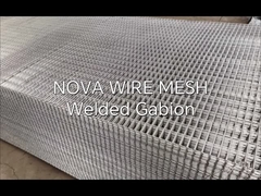 Gabion soudé en alliage zinc-aluminium - 275 g/m2 revêtement pour résistance aux intempéries extrêmes