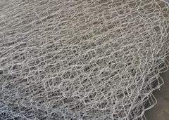 Boîtes en gabion enduites en PVC Maillage hexagonal parfait pour le contrôle de l'érosion et l'aménagement paysager décoratif