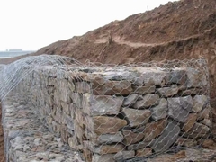 Cages de fil de gabion en vrac