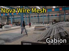 Maillage en gabions de haute qualité pour la protection des pentes des autoroutes et la restauration écologique, fabriqué à base de faible teneur en glucides