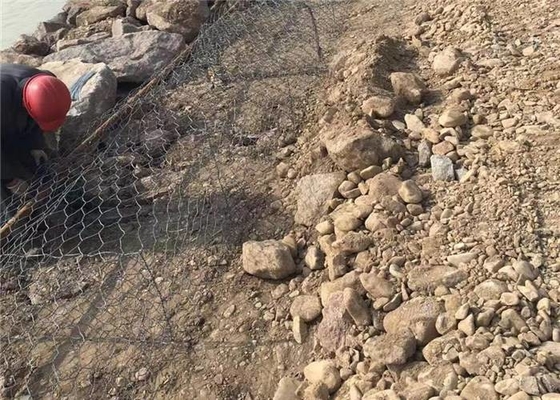 Le zinc lourd a enduit la protection d'érosion du sol de paniers de Gabion de grillage de 2.0mm