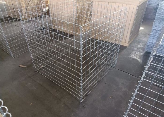 Barrières de sable itaires revêtues de 50x50 mm Zn pour les applications itaires et de défense