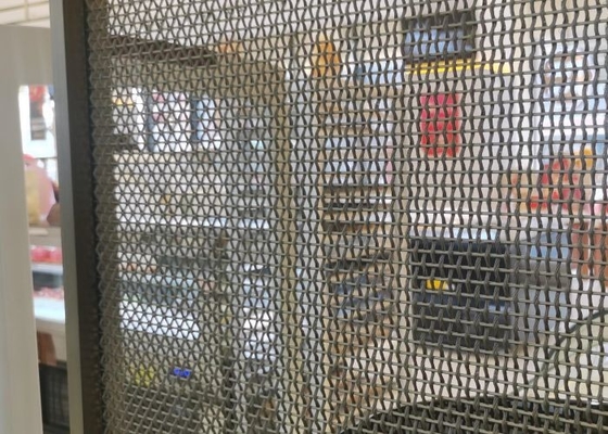 Designer Series Stainless Steel Wire Mesh for Artistic Decoration and Space Division