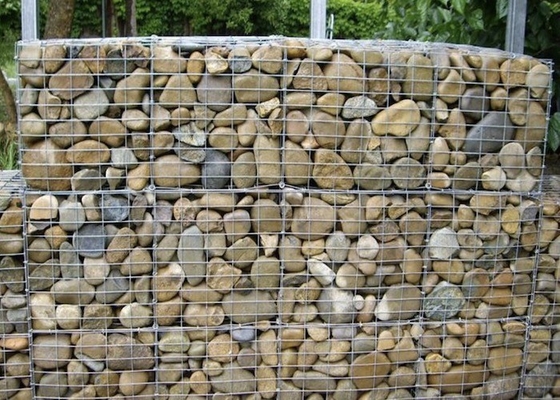 biens de paniers de Gabion de mur de soutènement de 3x1x1m 60x80mm
