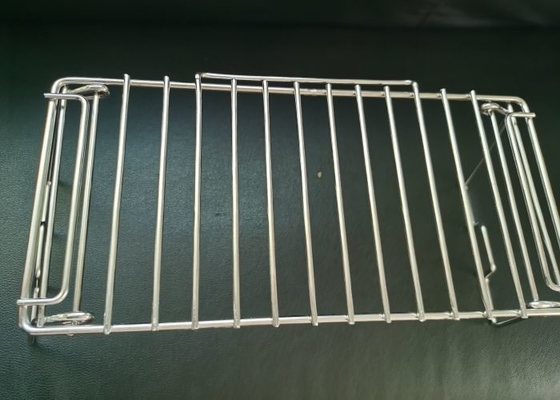 Non partie réutilisable de barbecue de maison de Mesh Silver Easy Clean For de gril de poulet de bâton