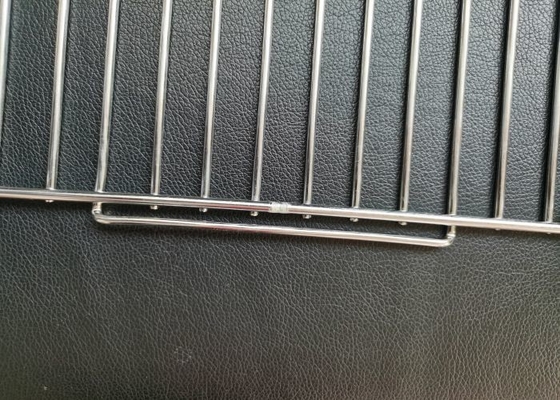 Faciles réutilisables légers antirouille d'acier inoxydable de la maille 304 de gril de barbecue se réunissent