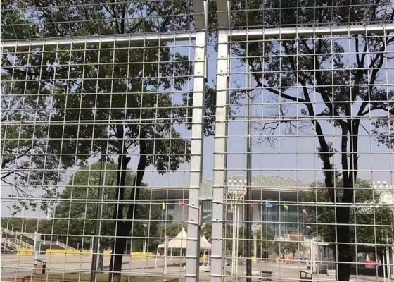 L'anti bureau à cylindre de taille de la corrosion 2m clôturant le PVC vert-foncé a enduit la surface
