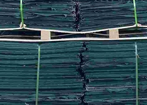 Barrières de sable galvanisé itaire à chaud Système de treillis métalliques en spirale avec tissu géotextile