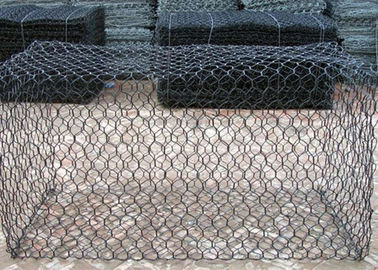 PVC hexagonal Gabion enduit diamètre de fil de 2,0 - 5,0 limètres ISO9001 approuvé