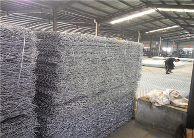 Des paniers en gabions en acier galvanisé recouverts de zinc pour des solutions de construction durables