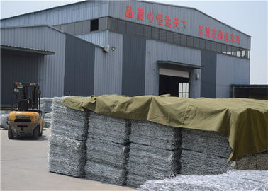 Boîte hexagonale de Gabion de mur de soutènement pour la doublure de la Manche et la protection côtière