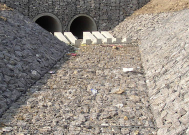 Matelas tissé de  Gabion/matelas en acier de rivière pour des doublures de la Manche