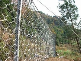 Système de stabilisation plongé chaud de pente d'armure toile de maille d'anneau en métal de Galvanizedsteel
