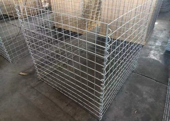 Barrières de sable itaires revêtues de 50x50 mm Zn pour les applications itaires et de défense