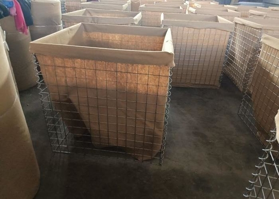 Sécurisé et aménagement paysager facilement soudé Boîte de gabions barrières itaires défensives 76,2 x 76,2 mm 4,0 mm