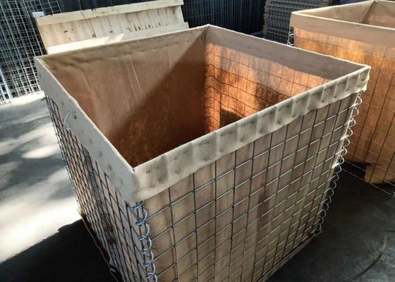 76.2*76.2mm Taille du trou barrière en gabion pour une protection respectueuse de l'environnement