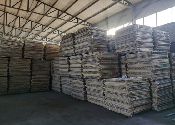 Barrières défensives économiques itaires Distance en spirale 4 mm Sable rempli