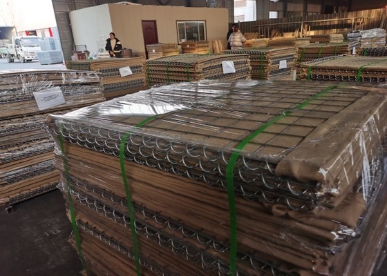 Barrières défensives économiques itaires Distance en spirale 4 mm Sable rempli