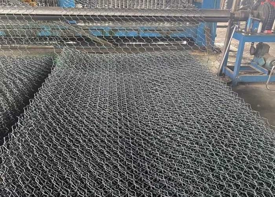 Le PVC 60mmx80mm vert écologique a enduit le fil Mesh For Slope Paving de Gabion