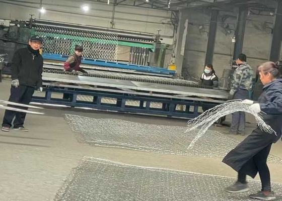 Matraces en gabion revêtus de PVC pour stabiliser le sol