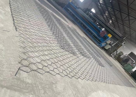 Des paniers en gabion métallique avec un revêtement en zinc élevé / méthode de construction facile certifiée ISO9001