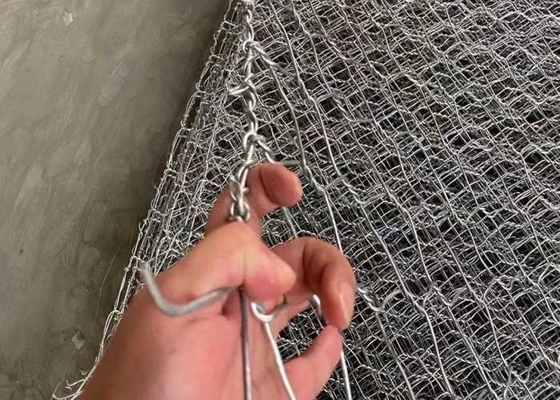paniers enduits/galvanisés de PVC de 2.8mm de Gabion rouille résistance
