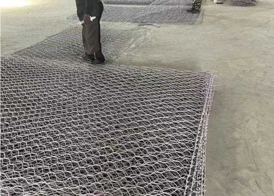 Trou du zingage 220-240g/M2  Gabion Mattress 60*80mm