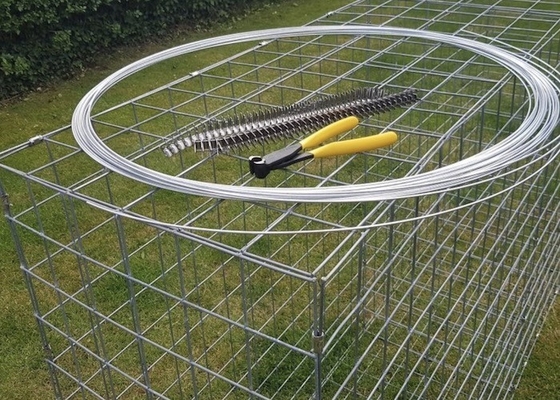 Anti rouille galvanisé Gabions de maillage soudé pour la protection de pente