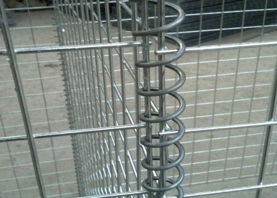 Gabions résistants de maillage de soudure d'Eco Friendy avec le revêtement de PVC