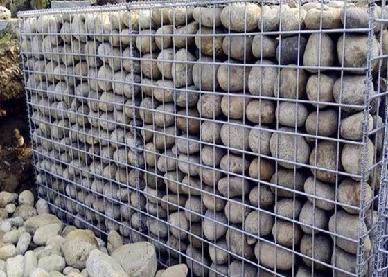 longue durée de vie soudée durable de paniers de Gabion de 2.0mm dans le secteur de décoration