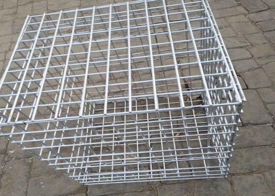 Le revêtement de PVC a soudé le panneau de Gabion pour le mur de soutènement résistant de Gabion