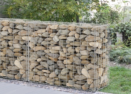 Boîte galvanisée anticorrosion solide de Gabion pour la décoration de jardin