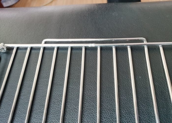 Non partie réutilisable de barbecue de maison de Mesh Silver Easy Clean For de gril de poulet de bâton