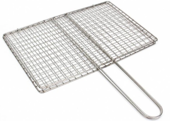 Acier inoxydable de Mesh High Heat Resistance Round 304 légers de gril de barbecue