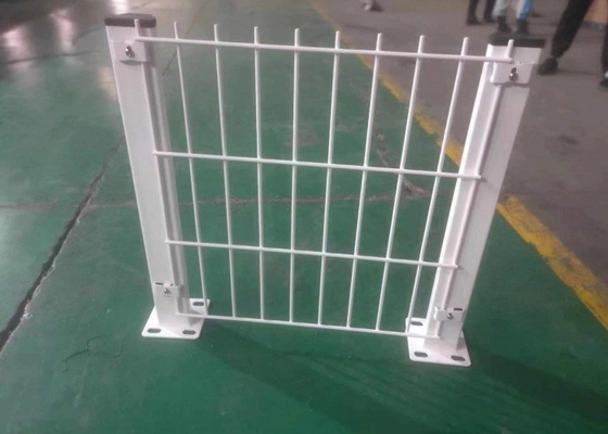L'anti bureau à cylindre de taille de la corrosion 2m clôturant le PVC vert-foncé a enduit la surface