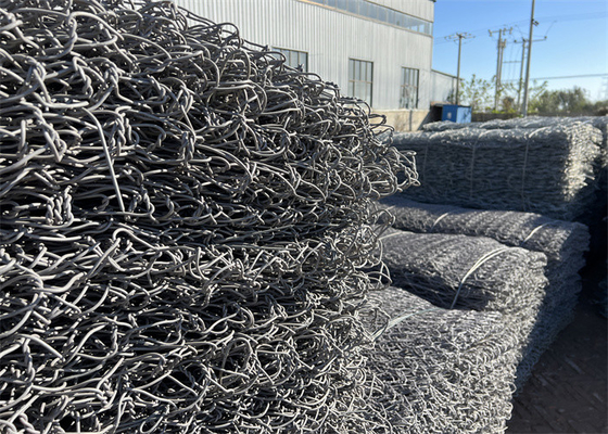 Matériau galvanisé en gabon en fil métallique avec revêtement en zinc de 220 à 240 g/m2