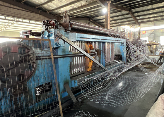 Protection du cours d'eau des paniers en gabions métalliques avec une durée de vie supérieure à 10 ans
