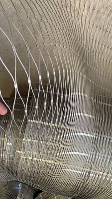 câble flexible Mesh Netting For Stair Railing de l'acier inoxydable 7x19