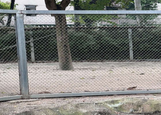 Réseau de câbles de haute résistance de 2 mm de diamètre pour les enclos d'animaux de zoo sûrs