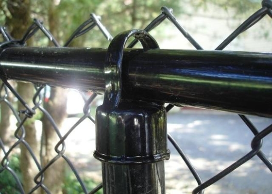 Maillage de clôture à chaîne rhomboïde en acier au carbone sur mesure pour résidentiel ou agricole