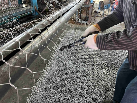 2*1*0,5m 2*1*1m 3*1*1m Galfan Gabion Basket Woven