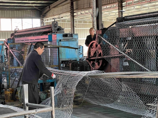 Cages en pierre Galfan, en tissu économique, diamètre de fil de 2,2 mm