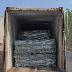 Grillage en fil d'acier galvanisé pour gabions 60x80mm pour le contrôle de l'érosion et les murs de soutènement