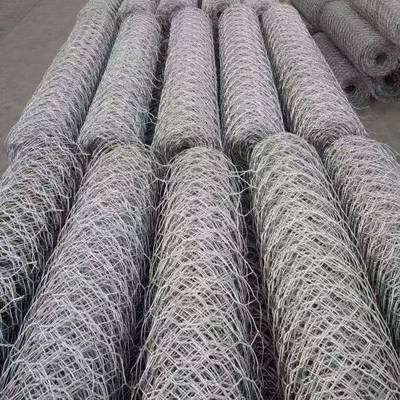 Coffret en gabion pour aménagement paysager, boîte en treillis métallique hexagonal galvanisé à usage décoratif et structurel