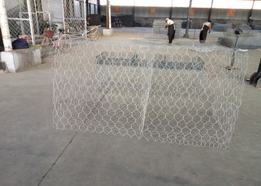 6*8, fil rempli par pierre Gabion en métal 8*10,10*12 mettent en cage pour la protection d'érosion de sol ou de rive